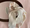 Diadema de Encaje con Lazo Elegante de Gama Alta Goma para Cabello con Perlas Diadema de Tela para Cola de Caballo Diadema Diadema para Mujeres
