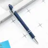 Bolígrafo de Metal Press Bolígrafo de Aluminio Bolígrafo Meiji Bolígrafo Táctil Capacitivo Bolígrafo para Pantalla Táctil de Escritura Bolígrafo de Regalo con Impresión de LOGOTIPO