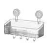 Estante de Almacenamiento Giratorio con Ventosa Montado en la Pared Baño Estante de Almacenamiento para Baño Caja de Almacenamiento para Toallas Montada en la Pared sin Perforaciones