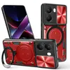 Capa de Celular Xiaomi Pocof8Ultra Aplicável em Fronteiras, Anti-Queda 17Promax, Janela Deslizante de Uso Doméstico 15t Suporte Magnético