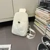 Mochila de Comercio Exterior para Estudiantes Universitarios, Uso Casual para Viajes Diarios 2026 Bolso de Tela para Mujer, Doble Uso Hombro y Pecho, Bolso Ligero de Moda para Hombre
