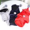 Sudadera para Gato y Perro Ropa para Mascotas para Gatos Azules British Shorthair, Ropa de Otoño e Invierno, Ropa para Gato de Felpa de Doble Cara, Engrosada