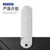 Directamente del fabricante, peine de acero inoxidable para cabello y barba, mini peine de aceite, portátil para peinado suave del cabello, peine de viaje