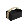 Bolsa de Maquillaje de Tela de Sarga Personalizada de Gift Factory, Neceser de Gran Capacidad, Bolsa de Almuerzo Portátil, Bolsa Bento para el Trabajo