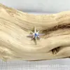 Pendientes Polaris de Aleación de Titanio Astmf-136 Titanio G23 Rosca Interna Pendientes de Zirconia Perforación Joyería para Perforación Cabeza