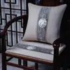 Nova Almofada de Cadeira Estilo Chinês Uso de Inverno e Verão Removível Lavável Almofada Espessa de Esponja Unha de Sofá de Madeira de Rosewood Fixada Almofada de Látex