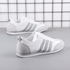 Agente de Compras de Hong Kong verano malla transpirable zapatos de argán para hombre versátiles modernos casuales zapatos blancos zapatos de pareja suela blanda zapatos de moda