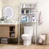 Prateleira de Banheiro Mais Vendida no TikTok, Rack de Armazenamento para Banheiro, Não Requer Furação, Prateleira de Armazenamento Acima do Vaso Sanitário, Dropshipping Disponível