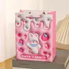 Saco de Presente Cartoon Transfronteiriço Sacola de Papel para Lembrancinha de Aniversário Bolsa de Mão Estéreo 3D Embalagem de Presente de Alta Qualidade