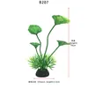 Paisagismo de Aquário Plantas Aquáticas Micro-Paisagem Mesa de Areia Flores e Grama Artificiais Ornamentos Decorativos Suprimentos para Aquário Plantas Aquáticas Simuladas