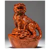Adornos tallados de ébano, Ratón, Vaca, Tigre, Conejo, Dragón, Serpiente, Caballo, Oveja, Gallo, Mono, Perro, Cerdo, Lingote, Doce Signos del Zodíaco, un Conjunto de Artesanías
