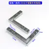 Bisagra con Amortiguador para Puertas de Gabinete, Puertas con Marco de Aluminio, Bisagra Invisible, Ejes Giratorios Superior e Inferior, Bisagra Oculta de Alta Capacidad de Carga