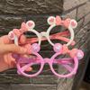 Montura de Gafas para Niños Niñas Lindo Sin Lentes Bebé Foto Dibujos Animados Juguete Montura de Gafas Moda Montura de Gafas Decorativa