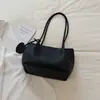 Bolsa Casual de Grande Capacidade para Mulheres 2026 Verão Nova Bolsa Tote Cor Sólida Personalizada Moda Ombro Sob o Braço