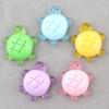 Accesorios de resina de tortuga pequeña luminosa, par de explosiones, tacto tembloroso, joyería, tocado al por mayor, bricolaje, crema, pegamento, funda para teléfono móvil