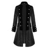 Amazon Nuevo Halloween Medieval para Hombre Deseo Color Sólido Jacquard Retro Chaqueta Uniforme para Hombre Abrigo Moda