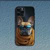 Adequado para Iphone17 Bulldog Francês Animal Fofo Cachorro Capa de Telefone