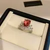 Anillo Abierto de Perla Redonda con Circonita Estilo Ins Coreano Lujo Ligero Sensación de Alta Gama Anillo para Dedo Índice Joyería de Mano Versátil de Nicho para Mujeres