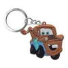 Pingente de chaveiro de motocicleta transfronteiriça cartoon PVC borracha macia fivela de chaveiro chave de carro pingente de mochila escolar