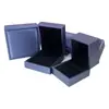 Caja de Joyería con Anillo de Cuero PU Cepillado Caja para Joyería Collares Pulseras Colgantes Caja de Empaque de Regalo Venta al por Mayor