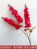 Nueva flor artificial de boda Rojo Rosa Techo de Salón de Bodas Decoración de Banquete de Boda Arreglo Floral para Camino Arreglo Floral de Piso Flor Falsa Sola