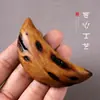 Copa Sagrada Taoísta de Madera Maciza, Talla en Madera Golpeada por el Rayo, Copa en Forma de Media Luna, Copa Yin-Yang, Copa de Adivinación, Suministros para Templos Budistas, Al Por Mayor