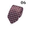 Corbata de negocios profesional para boda, padrino de boda, novio, corbata de moda para hombre, corbata de cuadros a rayas sin planchar.
