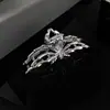 Presilha de Cabelo de Metal Minimalista de Aranha Transfronteiriça para Mulheres, Tamanho Grande, para Penteados Altos, Acessório de Cabelo de Alta Qualidade, Moderno e Versátil