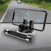 Suministros para coche placa de estacionamiento temporal para coche soporte giratorio para teléfono móvil placa de número de teléfono móvil oculta