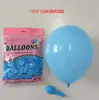 Balões Coloridos Espessos Estilo Macaron Colorido Dopamina Transfronteiriços para Decoração de Cena de Primeiro Aniversário Infantil