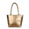 Bolso de Gran Capacidad para Mujer 2025 Nuevo Otoño Versátil Simple Bolso de Hombro Textura Satchel Clase Trabajo Ropa Bolso Tote