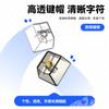 Teclado mecánico de 84 teclas con separación de línea de teclas, teclas transparentes, teclado mecánico personalizado hot-plug, teclado RGB para juegos e-sports
