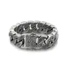 Chapado en Plata 2024 Nuevo de Moda Rueda de Cartas Joyería Personalizada de Moda Patrón Creativo Personalizado Europeo y Americano Fundido Pulsera para Hombre