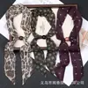 Novo Lenço de Seda Exquisito e Elegante com Contas, Ajustável e Versátil, Estilo Vintage, Lenço Estiloso para Mulheres