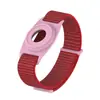 Adecuado para Correa de Reloj para Niños Apple Airtag, Correa de Muñeca de Bucle de Nylon con Velcro, Funda Protectora para Apple Airtag