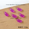 Mini Caramelo Artificial Azúcar Qq Decoración de Postre Hecho a Mano Accesorios Caramelo de Gelatina de Colores Juguetes de Dulces para Casa de Muñecas