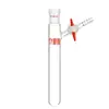 Matraz de reacción con junta de vidrio esmerilado Tubo de Schlenk Matraz de reacción 25/50/100/250ml