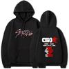 Sudadera con capucha envolvente combinada europea y americana transfronteriza con jersey de terciopelo para hombres y mujeres
