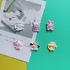 Corona Facial Brillante Animal DIY Gel de Crema Carcasa de Teléfono Cabeza Gotera Joyería para Pasador Accesorios de Resina Material Venta al por Mayor