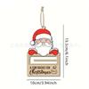 Navidad Transfronteriza Lindo Soporte para Dinero Adorno Navideño Decorar Árbol de Navidad Billetera