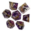 Juego de Mesa Dnd Dungeons and Dragons Grupo de Juego Coc Trpg Cthulhu Kards Dados Incrustados Set de Dados