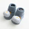 20 meias de inverno para bebê Boneca de Desenho Animado Bebê antiderrapante veludo acolchoado meias de terry meias de comprimento médio