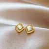 Brincos de Prata 925 com Pedra Olho de Gato, Brincos de Luxo Leve de Nicho de Alta Qualidade, Novo Modelo Popular 2026, Brincos Amigáveis para Dormir que Não Precisam Ser Removidos