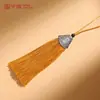 Borla de boca de pez abierta de 8 cm para bolsitas hechas a mano de bricolaje, colgantes de ropa y accesorios decorativos