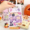 Caixa de Embalagem de Doces e Biscoitos para Festa de Halloween Enfeites de Abóbora e Fantasma Pequenos Presentes Lanches Suitcase de Presente