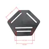 Hebilla de Plástico de 3 Vías Material Pom Correa para Mascotas Hebilla Triangular Correa para Arnés de Mascota Hebilla de Ajuste de 3 Vías