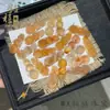 Colgante de Ágata Natural Transparente con Patrón de Dragón Nube Naranja para Mujer, Collar de Moda Creativa, Joyería Colgante para Regalo de Primavera y Verano