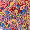 Elástico Infantil para Cabelo de Menina Prendedor de Cabelo de Menina Faixa de Cabeça de Menina Alta Elasticidade Não Machuca o Cabelo Corda de Cabelo Acessórios de Cabelo de Menina Touca Doce