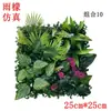 Parede de Plantas Simuladas 25*25 Planta Falsa Paisagismo Parede Decoração Porta Grama Artificial Loja Recrutamento Parede de Fundo de Plástico