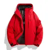 26188 Chaqueta de Algodón Invierno con Capucha Abrigo de Algodón Engrosado Cálido Moderna Casual Deportiva al Aire Libre Cortavientos Chaqueta de Algodón Venta al por Mayor